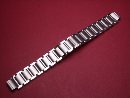 Cartier Armband Stahl 18,00mm,  13,00mm für den Anschluss am Gehäuse, Länge im geschlossenen Zustand 175,00mm, Bandstärke 3,2mm 