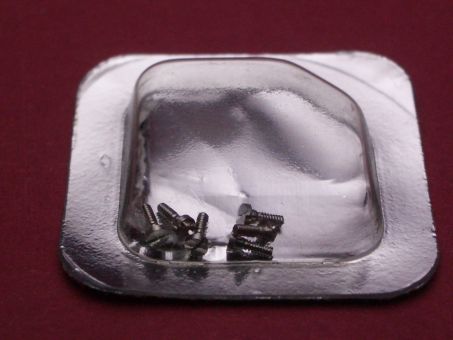 Cartier Tank Francaise , Schraube Stahl für Verlängerungsglied Ref.: 2301, 2302, 2303, 2465, 2353, 2682 