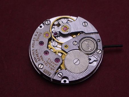 Rolex Uhrwerk Kal. 1601, ohne Stundenrad, NOS (New Old Stock) 