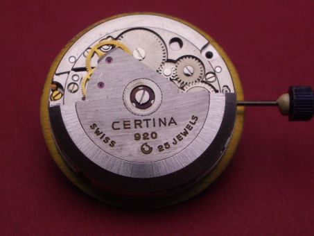 Uhrwerk Certina Cal. 920, Automatik, ohne Datum (New Old Stock) 