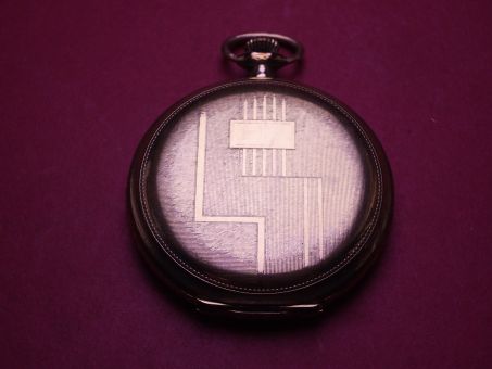 Taschenuhr mit Sprungdeckel, Ø 56,3mm, gebraucht 