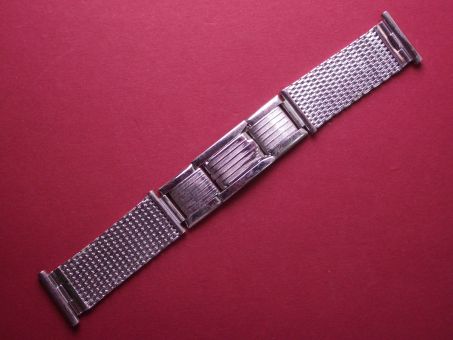 Schönes altes Metall-Uhren-Armband 20mm, aus den 60er Jahren 