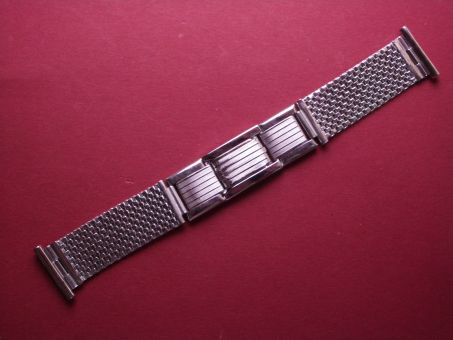 Schönes altes Metall-Uhren-Armband 20mm, aus den 60er Jahren 