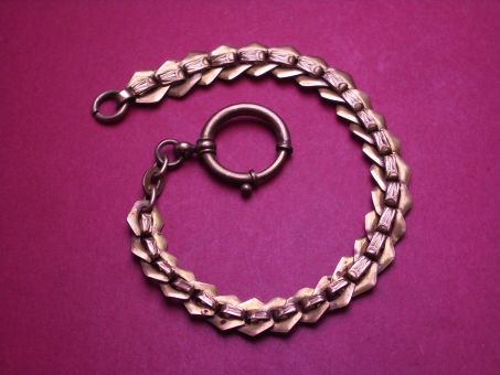 Taschenuhrkette, Länge 24,5cm, gebraucht 