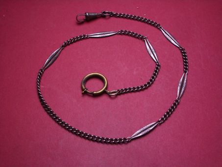 Taschenuhrkette, Länge 47cm, gebraucht 