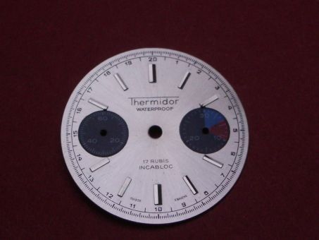 Chronographen-Zifferblatt Valjoux Kaliber: 7733 Durchmesser: 29,50mm 