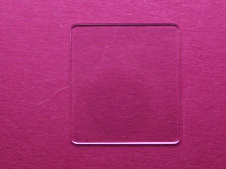 Cartier Saphier Uhrenglas Maße: 19,03mm x 20,75mm x 0,75mm 