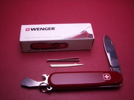 Wenger Schweizer Gehäuseöffner-Messer, Modell Classic 62 , 7-teilig 