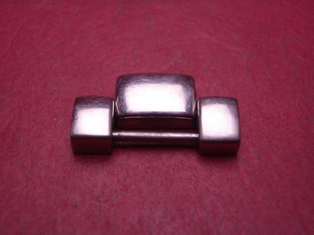 Cartier Verlängerungsglied, Stahl, 17,9mm, verschraubt, gebraucht 