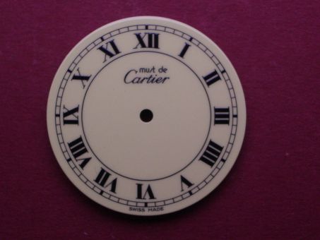 Cartier VCL GM Zifferblatt Ø 26mm für Uhrwerk Cal 690, für Ref.NR.: 0156 