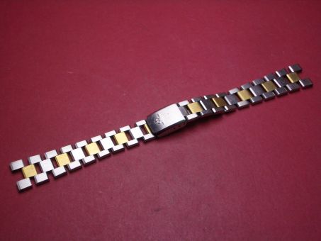 Baume & Mercier Armband, Stahl/Gold, Breite: 15mm-11mm, Länge: 15,3cm, gebraucht 