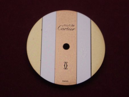 Cartier VLC tircolor Zifferblatt Ø 20,5mm, für Kaliber 081 