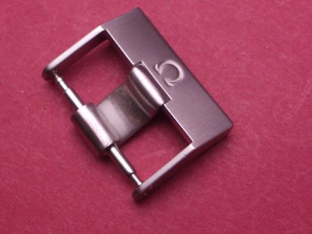Omega Uhren Schließe (Dornschließe) für Taucheruhren Stahl 20mm, Dornbreite 6,8mm 