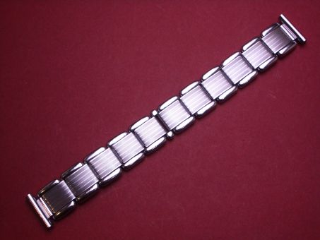 Schönes altes Flex Metall-Uhren-Armband 18mm, aus den 60er Jahren 
