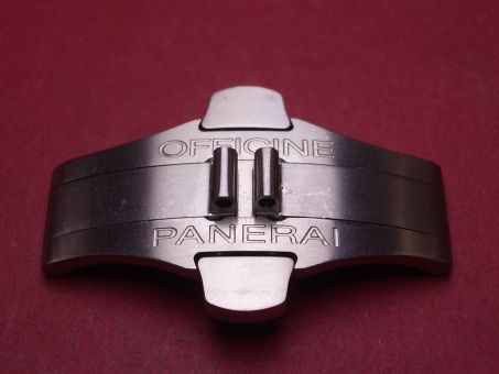Panerai Faltschließe, Stahl, 18mm, gebraucht 