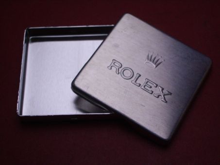 Rolex Dose, Aluminium, 44,4mm x 44,4mm, gebraucht 