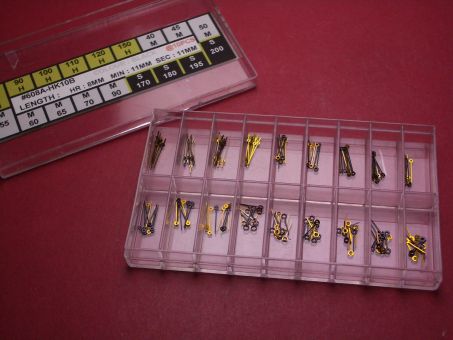 Zeiger-Set, gebraucht & teilweise unvollständig 