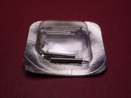 Cartier Schraube für Verlängerungsglied, Stahl, für Santos Demoiselle PM, techn. Ref. 2698, 1 Schraube, MX00242C 