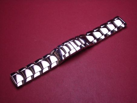 Armband, Stahl, Breite: 18mm, Länge: 14,6cm, mit Faltschließe 