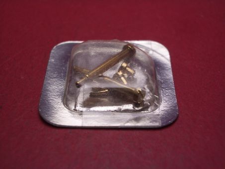 1 Cartier Federsteg zusammengebaut, Messing mit Goldauflage 2n, für Santos Vendome GM, techn. Ref. 0173, 30382859 