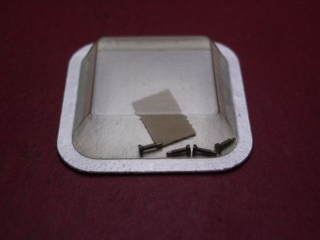 Cartier Bodenschraube, Stahl, für Santos Dumont PM & GM, techn. Ref. 0058, 0060 & 2307, 1 Schraube, 18208700 