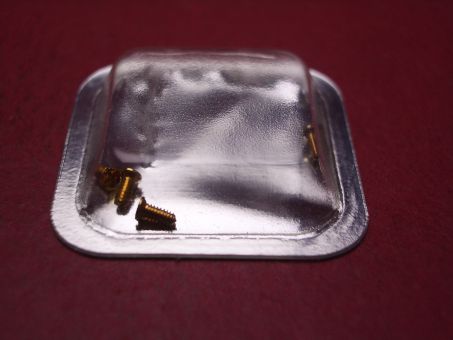 Cartier Schraube, gelb, Ø 1,78mm, Länge 2,98mm, für Pendulette, VA400432 