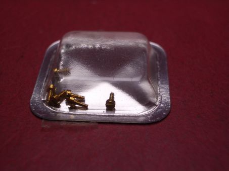 1 Cartier Schraube für 0,5-Verlängerung, Gelbgold, für Tank Francaise MM techn. Ref. 1821, VC280782 