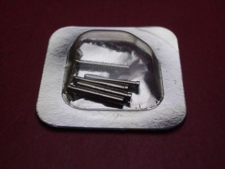 1 Cartier Schraube für Schließenanstoßglied, Stahl, für Panthère PM & VLC PM, Cougar PM, techn. Ref. 1120, 1285, 1320 & 1210, MX0016MW 