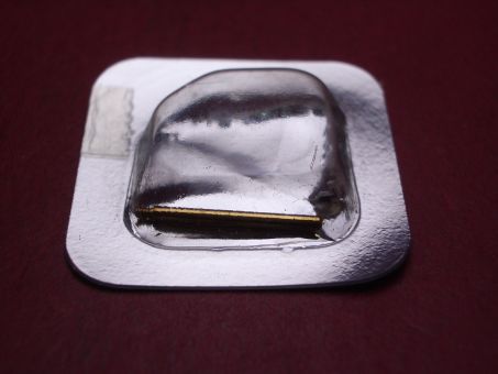 1 Cartier Schraube für Bandanstoß gehäuseseitig, Gelbgold, 15,2mm, für Tank Mini, techn. Ref. 1360 & 1361, VA060003 