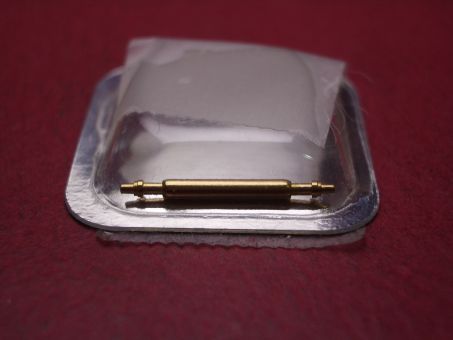 1 Cartier Federsteg, gelb, 12mm, für Baignoire 1920, Colisée PM, Ellipse PM & Panthère PM, techn. Ref. 1954, 1902, 2410, 1480 & 1280, VC060133 