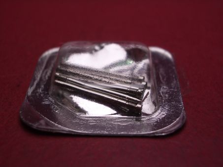 1 Cartier Bandschraube, Stahl, 16,6mm, Ø 1,7mm, für Pasha C 36mm, techn. Ref. 2412, MX000FZL 