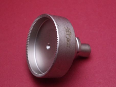 Gehäuseöffnereinsatz Werkzeug für geriffelte Böden auch zum Öffnen und Schließen von Uhren der Marke Baume & Mercier, Ø 33mm 
