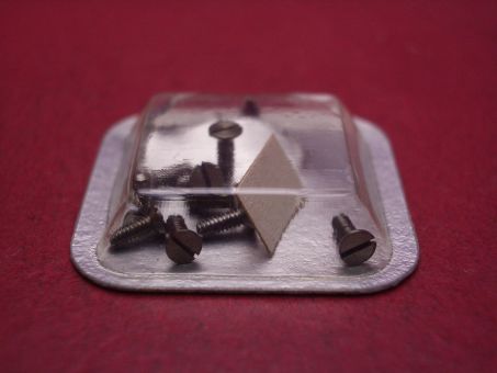 1 Cartier Schraube, Stahl, Ø 2,6mm, Länge 4,0mm, VA400282 