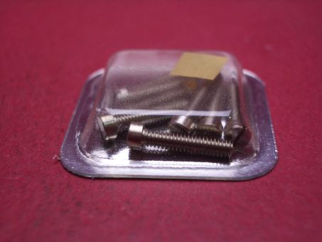 1 Cartier Schraube, Stahl, Ø 3,0mm, Länge 11,37mm, VA400412 