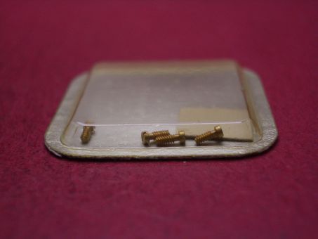 1 Cartier Schraube, gelb, Ø 1,17mm, Länge 2,8mm, für Gondole, 62717304700 