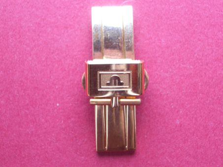 Maurice Lacroix Armband- Schließe, Vergoldet, Faltschließe, 12mm 