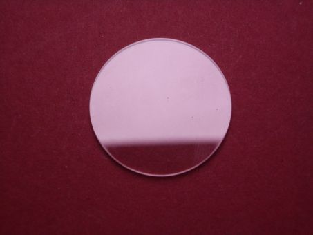 Cartier Saphierglas, rund, Ø 26mm, H=1,5mm 