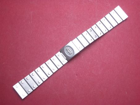 Cartier Armband Stahl /Stahl  13,5mm an der Schließe, 15,90mm am Gehäuse, Länge im geschlossenen Zustand 139,00mm 