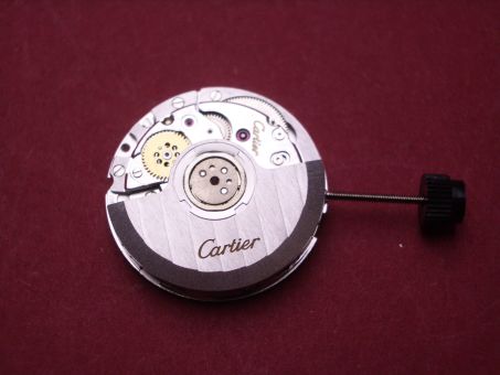 Cartier Uhrwerk Cal. 120, ETA Cal. 2000-1, Datum bei der 6 (Uhrwerk nur im Vorabtausch) 