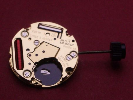 Baume & Mercier Uhrwerk Cal. BM7111 , Datum bei der 6 