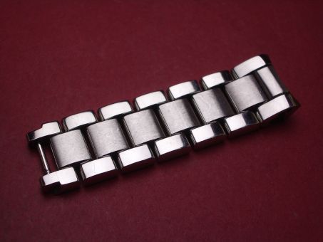 Jaeger-LeCoultre Bandteil, Stahl, Breite: 17,7mm-15,3mm, Länge: 6,6cm, gebraucht 