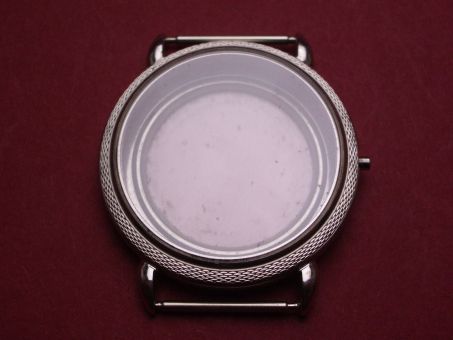 Maurice Lacroix, Gehäuse mit Glasboden für Ref. 28534, Ø 36,1mm, Gehäuse-Nr.:201, NOS (New Old Stock) 