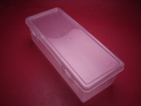 Aufbewahrungs- /Transportbox aus Kunststoff, 17cm x 7cm x 5cm 