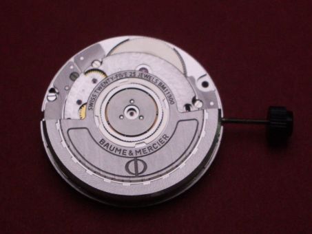 Baume & Mercier Uhrwerk, Cal. 11300, Automatik, Ankerwerk mit Streifen-Sonennschliff, (Uhrwerk nur im Vorabtausch) 
