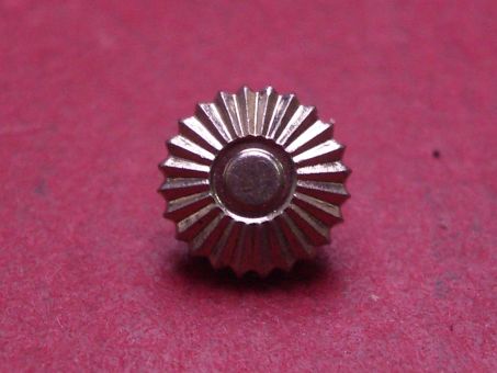 Taschenuhrkrone, Messing, Ø 7,2mm, Höhe 4,5mm 