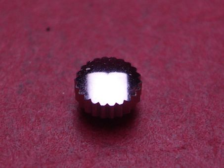 Krone, Stahl, Ø 4,4mm, Höhe 2,8mm, Gewinde 0,9mm 