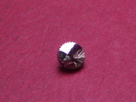 Krone, Stahl, Ø 5,0mm, Höhe 2,8mm, Gewinde 0,9mm 