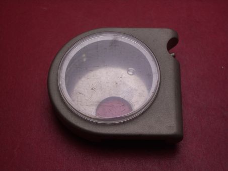 Dugena Lip Gehäuse mit Glas und Deckel, 44,1mm x 40,6mm x 11,1mm, gebraucht 