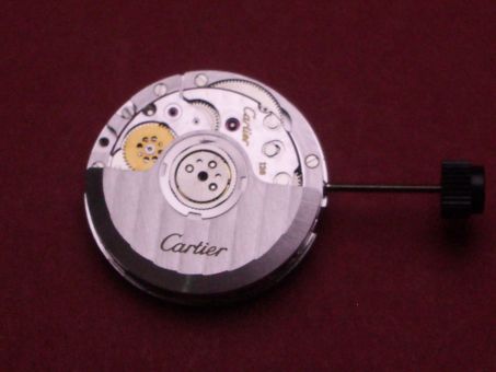 Cartier Uhrwerk, Cal. 120, ETA Cal. 2000-1, Datum bei der 3 (Uhrwerk nur im Vorabtausch) 