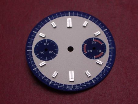 Chronographen-Zifferblatt Valjoux Kaliber: 7733 Durchmesser: 30,00mm 